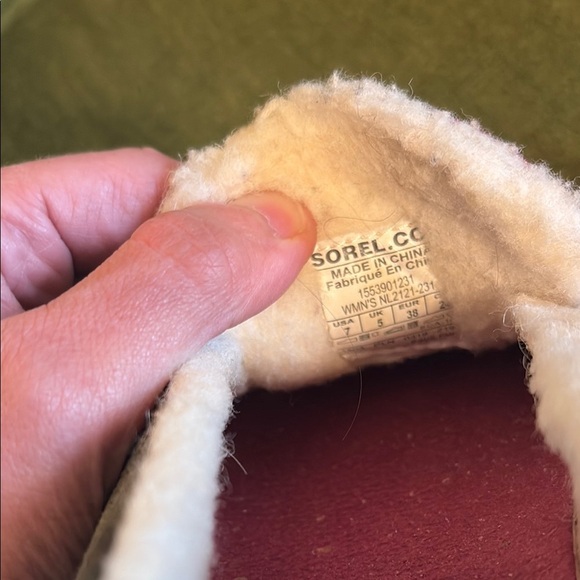 Sorel Women's Moccasins - Pink and Green - Picture 6 of 8